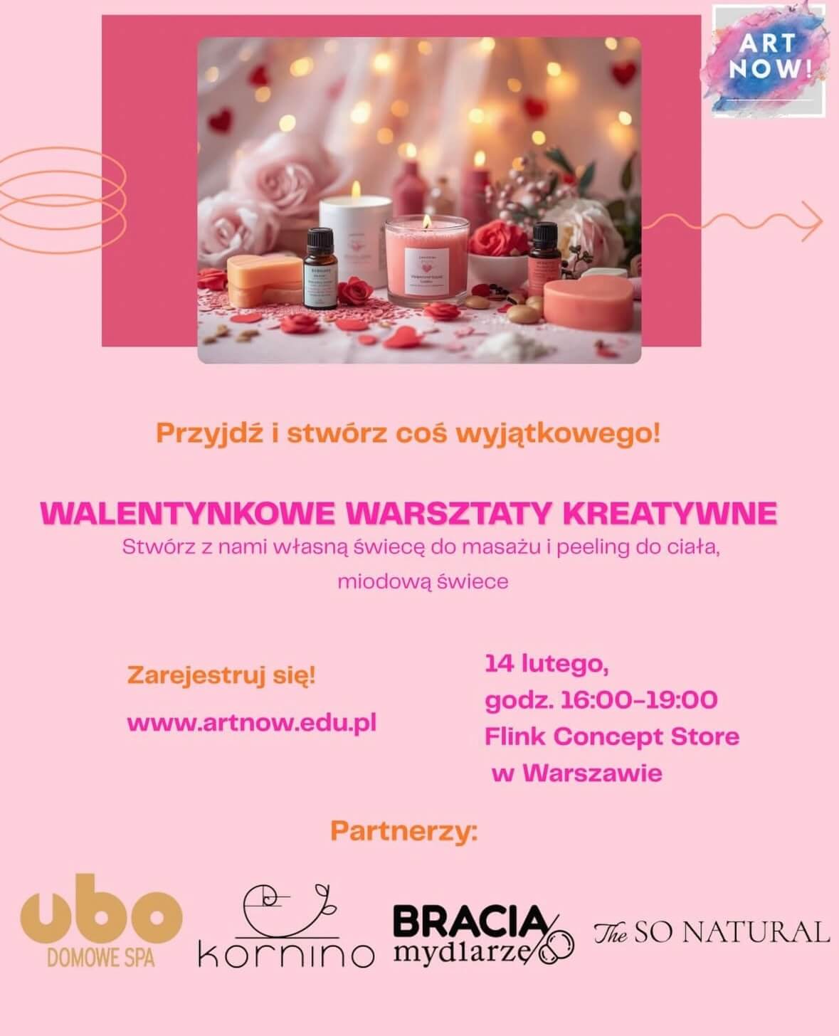 WALENTYNKOWE WARSZTATY KREATYWNE