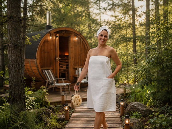 KILT okrycie, ręcznik, tunika do sauny, SPA, na basen i po kąpieli - obrazek 2